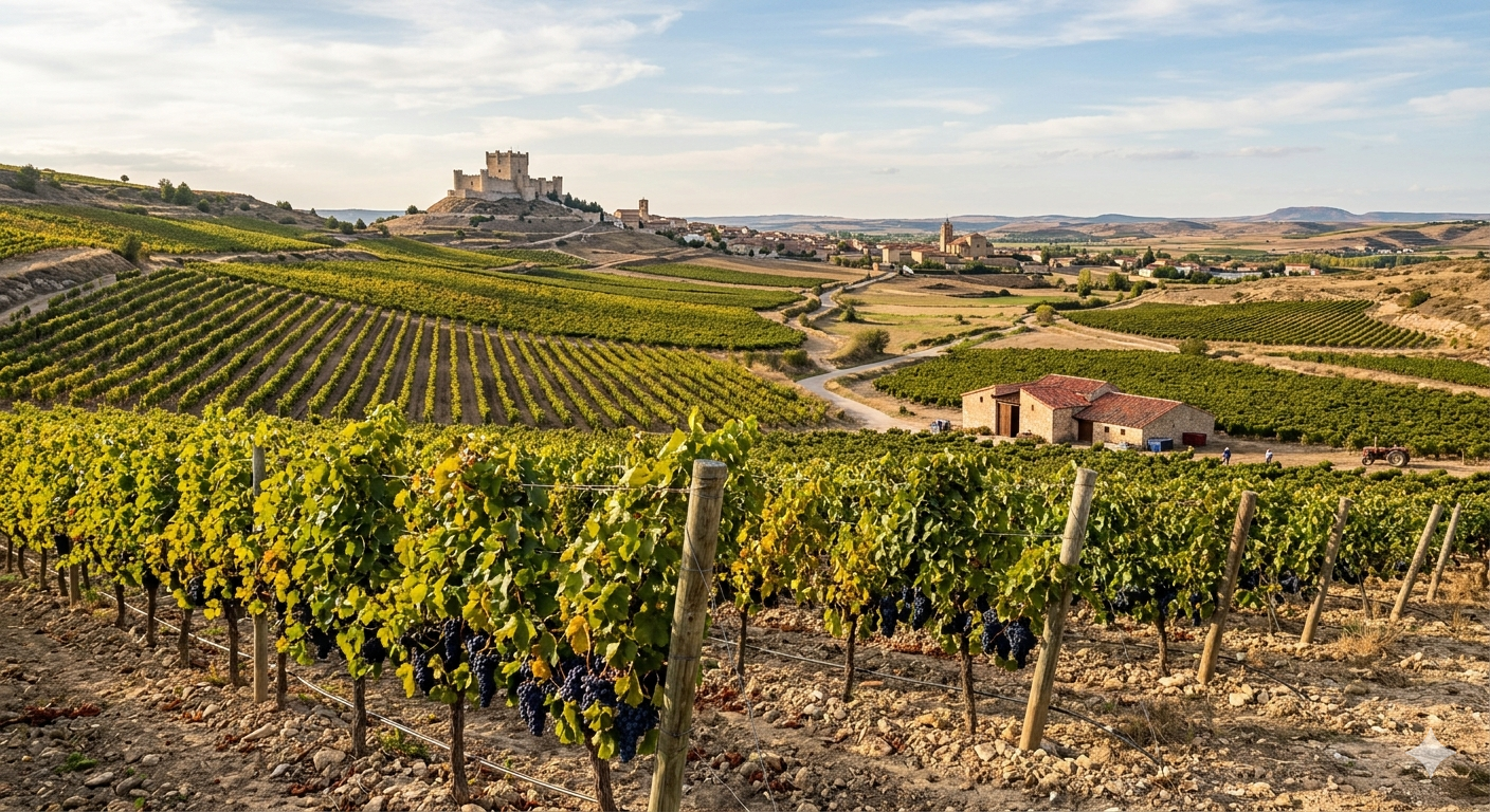 A vineyard in Castilla y León