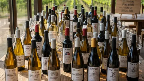Sixty PIWI wines available for tasting