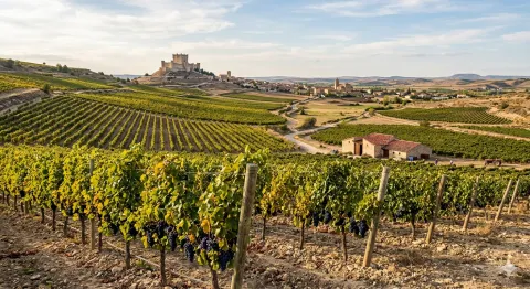 A vineyard in Castilla y León